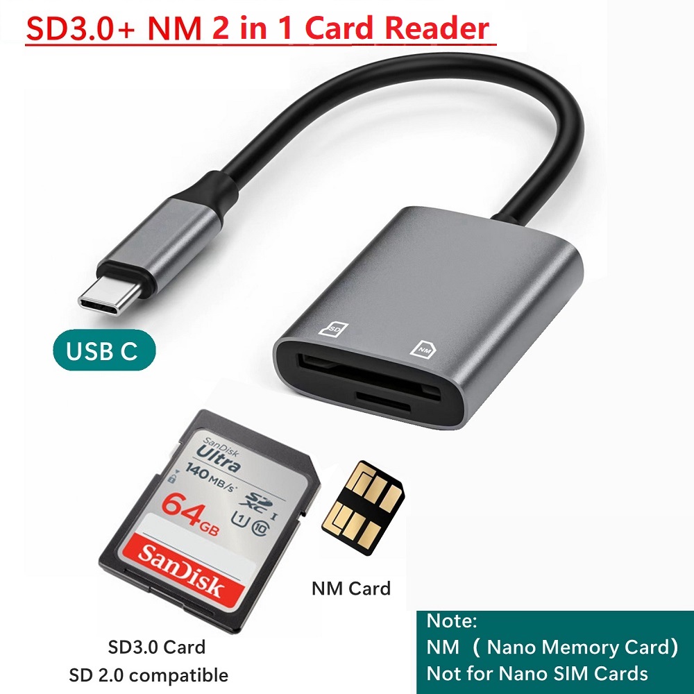 Home Assistant Sd - Type C Nano Memory Card Reader
