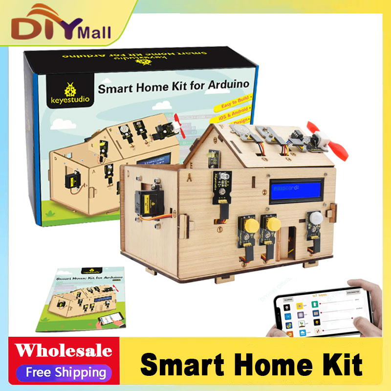 Keyestudio Smart IoT Home Kit  - Home Automation Diy ulasan dan harga