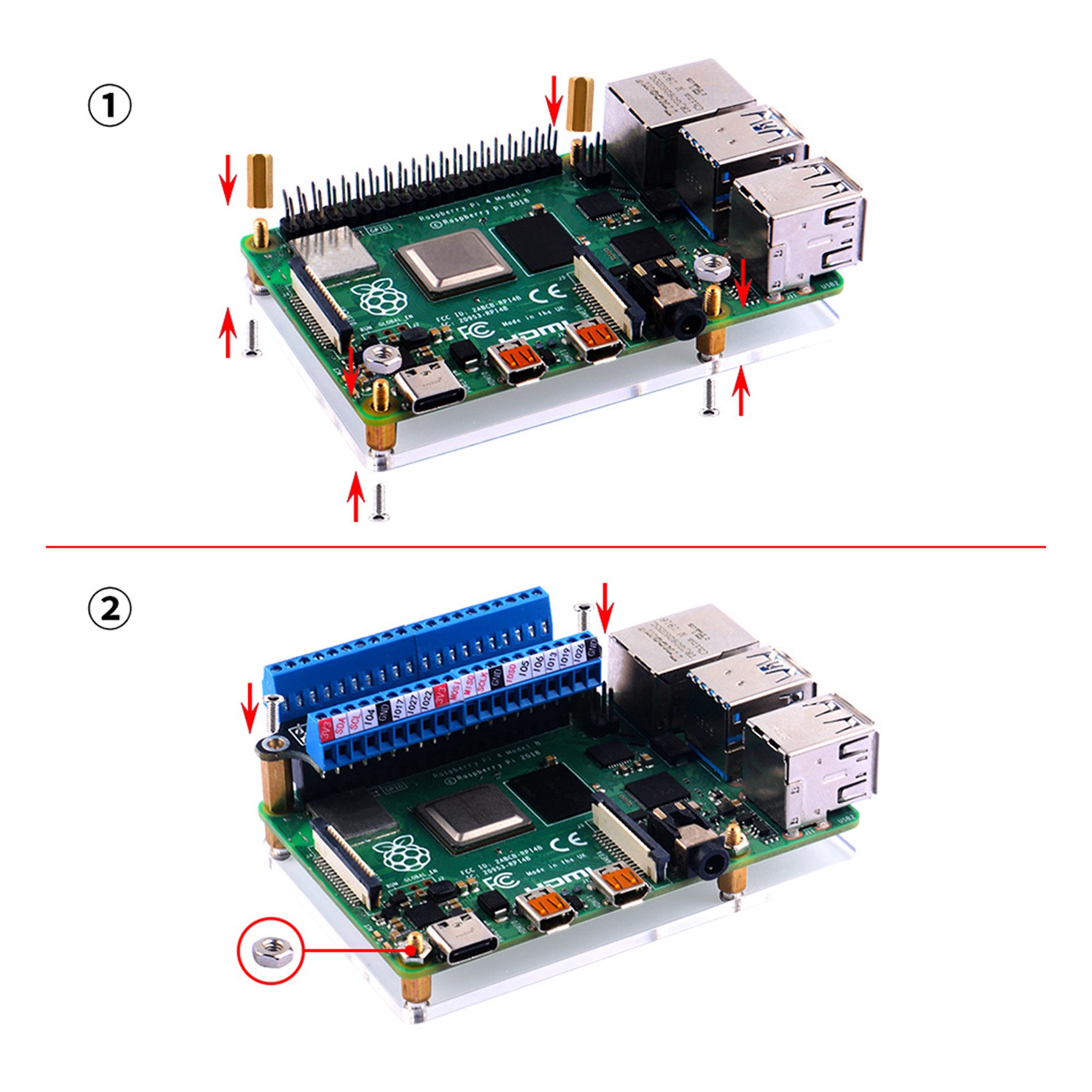 ABDE-2X Mini Terminal Breakout - Pi Zero W Board ulasan dan harga