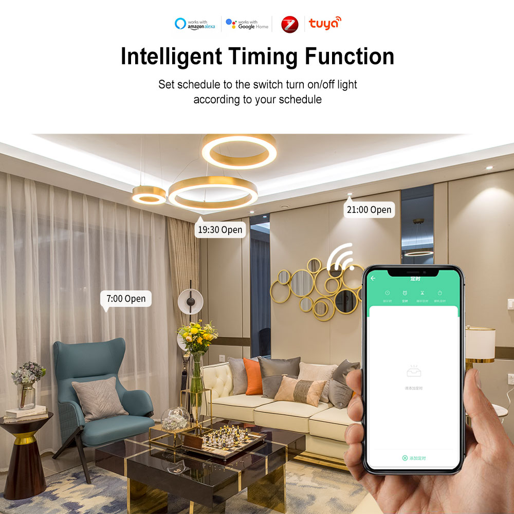 1-10pcs 30A 6600W Zigbee Smart - Home Automation Ideas ulasan dan harga